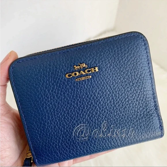 NWT Coach Leather Small Bifold Wallet - Picture 7 of 7